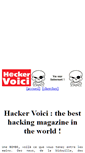 Mobile Screenshot of hackervoici.com
