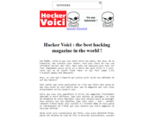 Tablet Screenshot of hackervoici.com